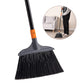Eyliden Heavy Duty Outdoor Broom with Comfort Grip - 54.3" Sturdy Sweeper for Indoor/Outdoor Use