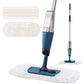 Microfiber Spray Mop with Total 2 Washable Mop Pad 1 Microfiber 1 Full Polyester
