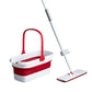 Flat Mop & Collapsible Bucket Set for Hardwood Ceramic Marble Tile Laminate Home Kitchen Floor Cleaning