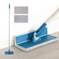 Eyliden Baseboard Cleaner Mop with Long Handle, Folding Sweeper Mop Wet & Dry (1 Mop Kit 2 Pad Refills)