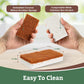 Eyliden  Dual-Sided Natural Cellulose Sponges - Coconut Fiber Scrub for Dishes, 12 Pack