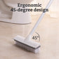 Brush Stiff Bristle Shower Scrubber for Cleaning Patio Bathroom Garage Kitchen Wall Deck Tub Tile