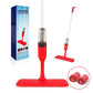 Eyliden Microfiber Spray Mop for Wood Floor Cleaning with 2 Washable Mop Pads 360 Degree, 400ML, Red