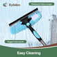 Eyliden Double Sides Window Squeegee with Total 2 refills