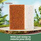 Eyliden  Dual-Sided Natural Cellulose Sponges - Coconut Fiber Scrub for Dishes, 12 Pack