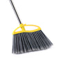 Eyliden Heavy-Duty Broom and Dustpan Set Outdoor Commercial Perfect for Courtyard Garage Lobby （Black）