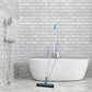 Eyliden Floor Squeegee with 51" Long Handle to Remove Water for Bathroom Navy
