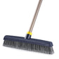 Push Broom Brush Stiff Bristles 54in Long Adjustable Handle