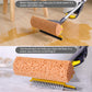 Sponge Mop with 41-53 Inches Long Handle for Home Commercial Use Easily Dry Wringing with Squeegee