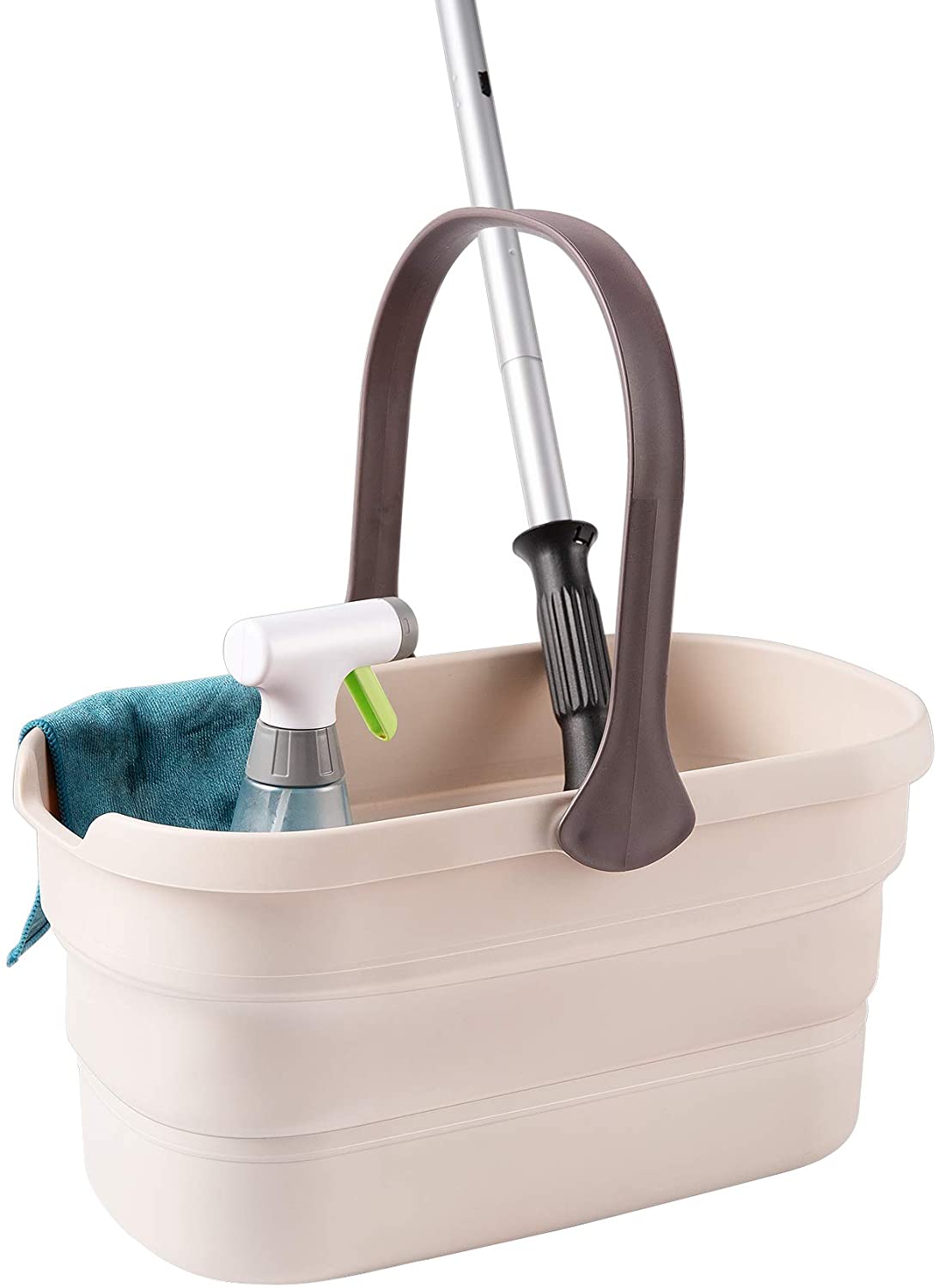 Collapsible Bucket 10L Cleaning Bucket Mop Bucket Folding Foldable