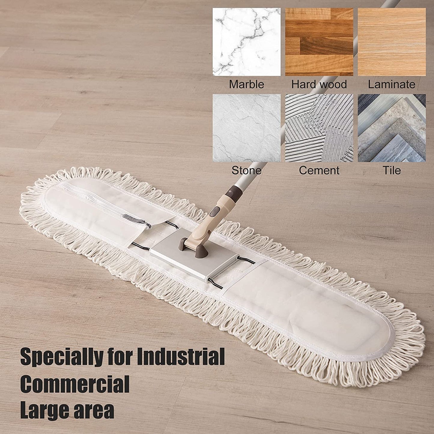 Eyliden 36" Professional Industrial Dust Mop
