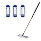Eyliden Dust Mop, Microfiber Mops for Floor Cleaning, with Extendable Adjustable Handle and 2 Washable Mops Pads (Blue)