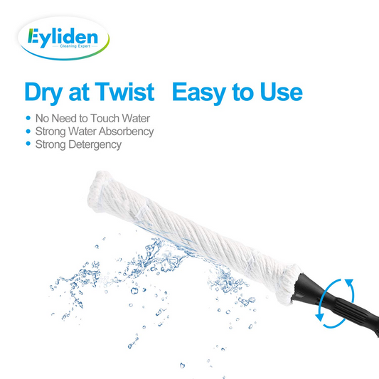 Mop elettrico Wireless Eyliden con piastra di pulizia automatica  lavapavimenti per pavimenti in legno duro lavapavimenti per piastrelle con  serbatoio